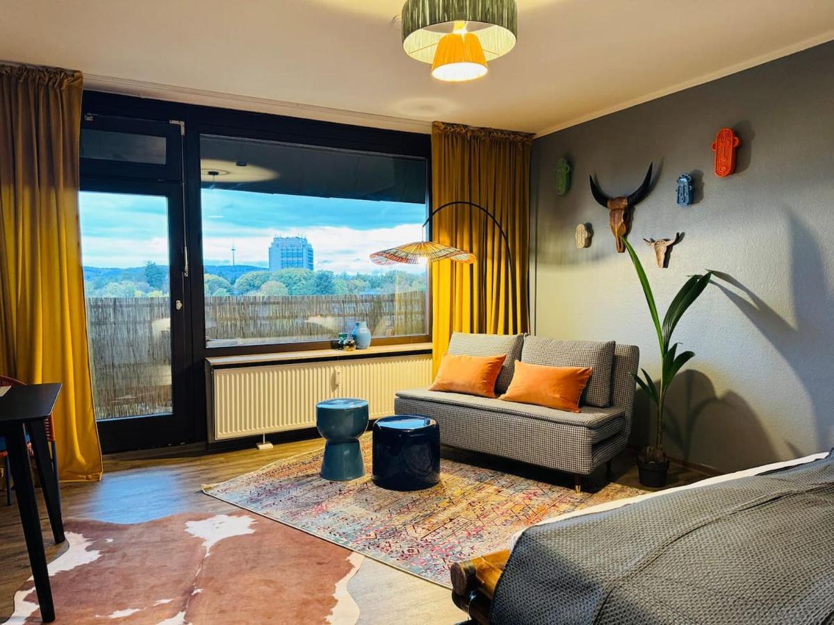Klassen Stay - Design Studio In 11 Etage - Tolle Aussicht - Sauna, Pool - Netflix Lahnstein Exterior foto